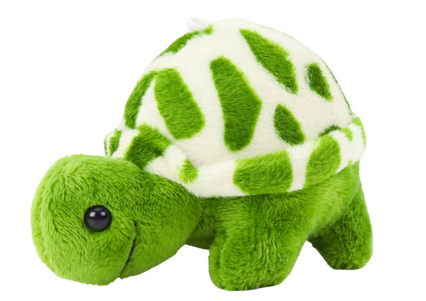 Plüschschildkröte 10 cm grüner Maskottchen-Schlüsselanhänger