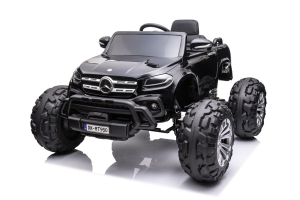 Batterieauto Mercedes DK-MT950 4x4 Schwarz Lackiert
