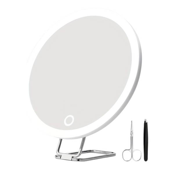 Makeup Mirror 30x Magnification 3 Lighting Modes Accessories