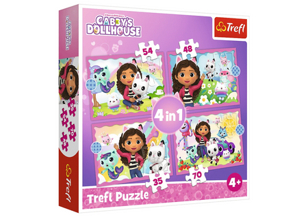 4in1 Puzzle Abenteuer von Gabi Trefl 34620