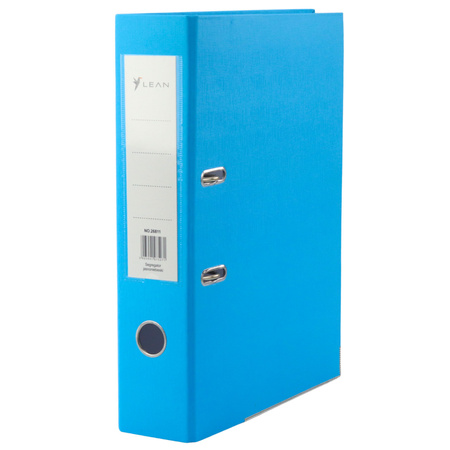 Dokumentenordner A4/80 mm mit Hebelmechanismus, blau