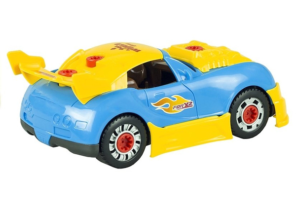 Auto Montage Spielzeug Schrauben Sound- und Lichteffekte Bohrer Set