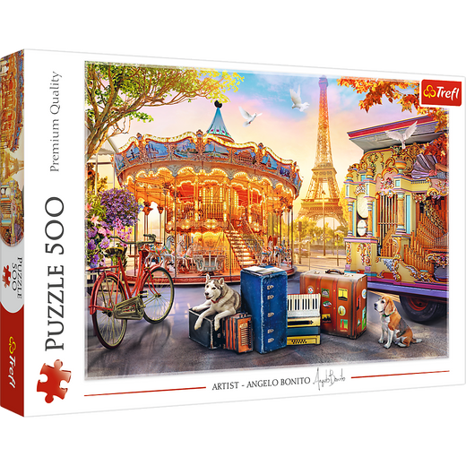 Puzzle - "500" - Holiday in Paris Trefl 37426