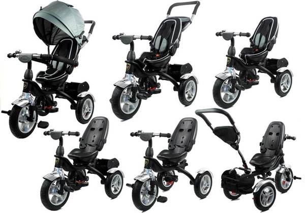 Dreirad PRO500 Silbern