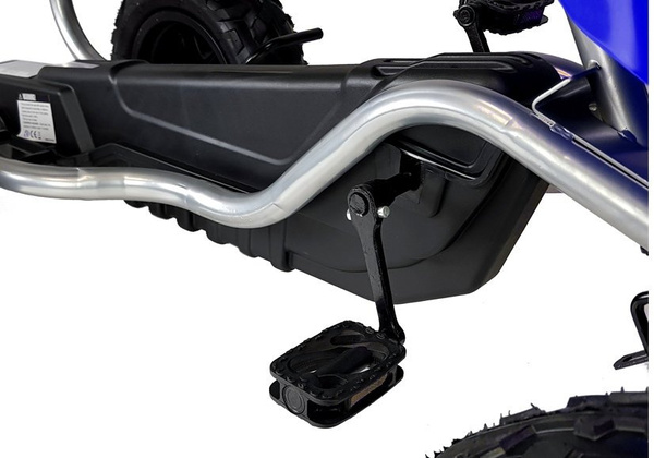 Pedal Gokart B012 Aufblasbare Räder Blau