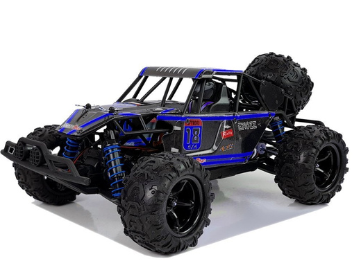 Ferngesteuerter Off-Road Buggy 1:18 Blau ENOZE 9303E 45 km/h