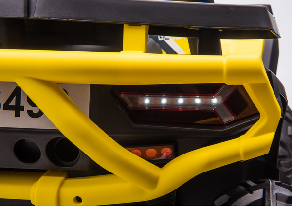 XMX607 Electric Ride On Quad - Yellow