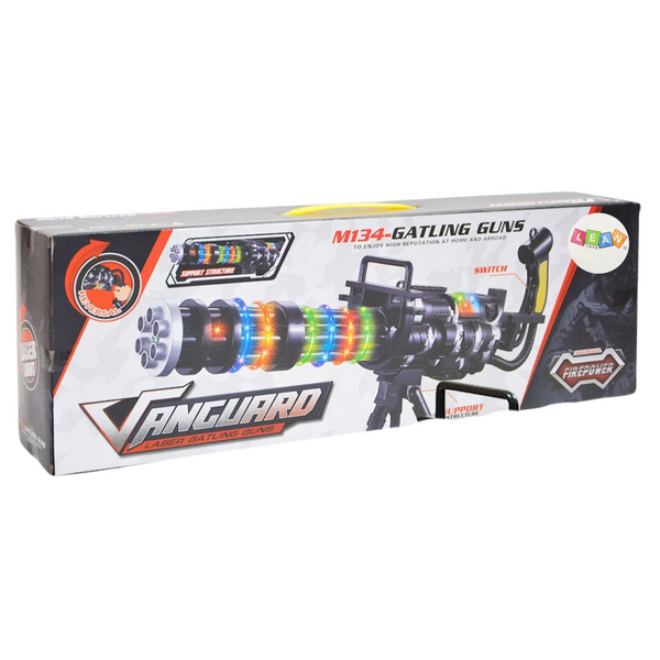 Sniper Rifle Stand Lights Sounds Vibrations Black