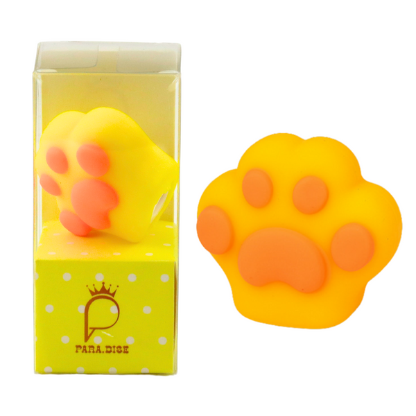 Cat Paw Sharpener Pink Black Yellow 8cm