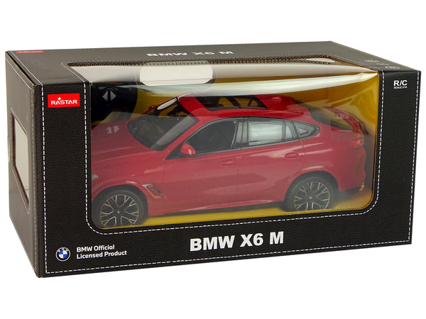 Auto R/C Bmw X6 M 1:14 Rastar Rot