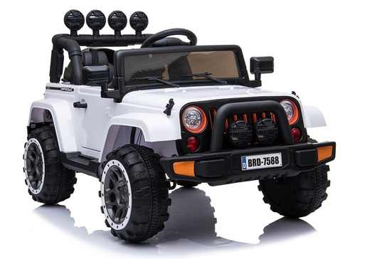 Kinderfahrzeug Jeep BRD-7588 Weiß