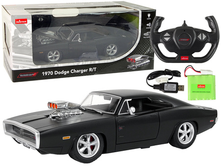Auto R/C Dodge Charger 1:16 Rastar Schwarz
