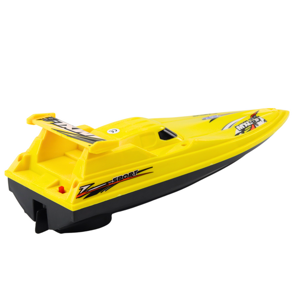 Boat Motorboat Floating Yacht Battery Operated Yellow