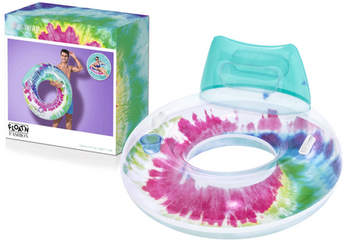 Inflatable Swimming Ring Tie Dye 118 cm  Bestway 43637