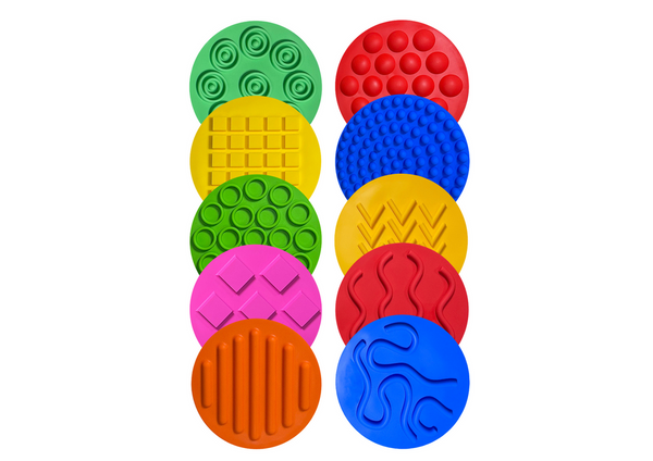 Silicone Discs Sensory Boards Colorful Sensory Path 20 Pcs