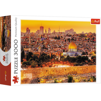 Puzzle - 3000 - Dachy Jerozolimy - Trefl 33032
