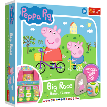 Großes Rennspiel Peppa Pig Trefl 02262