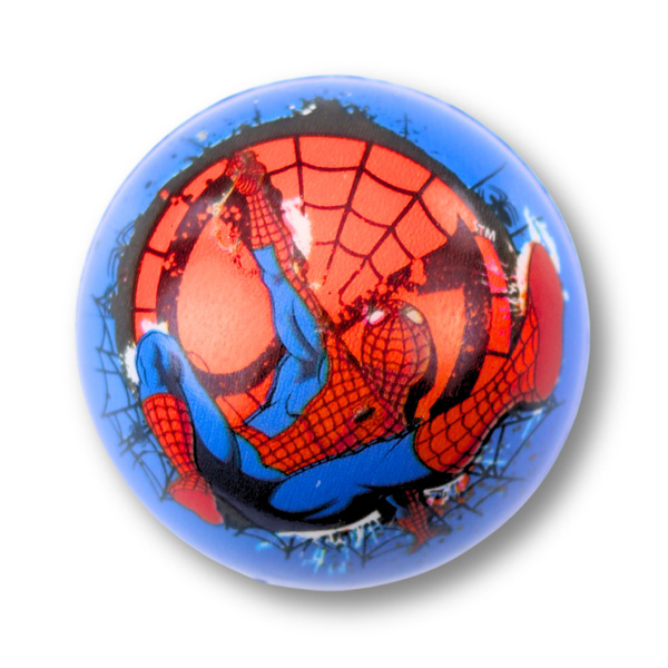 Schaumstoffball für Hüpfspaß, Superhelden-Spinne, 6,5 cm