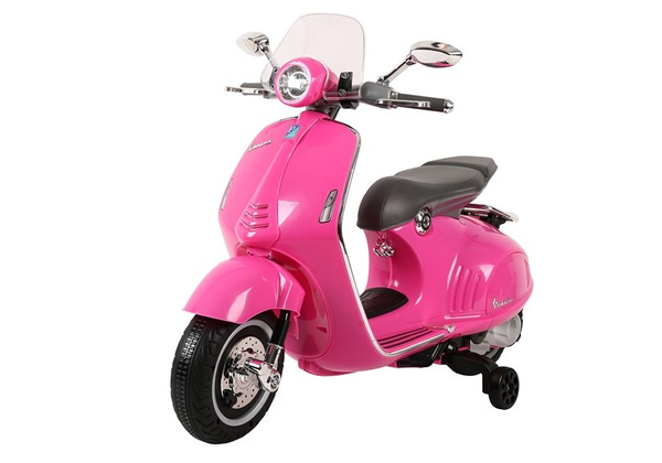 Pink Electric Scooter Vespa GTS 300