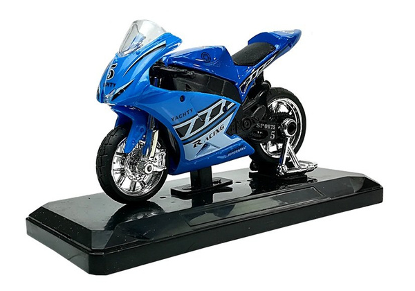 Sportmotorrad mit Sounds 1:18 4 Farben