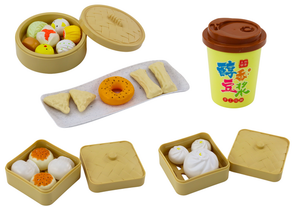 Breakfast Set Containers Vegetables Dishes 38 Elements