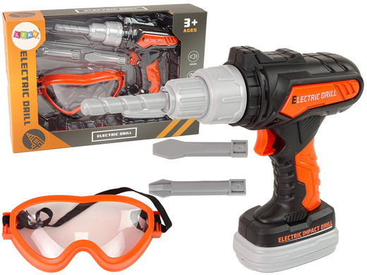 Children's Drill Driver Battery Drills Safety Glasses