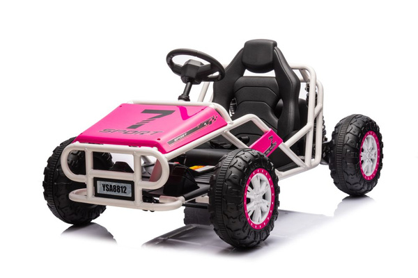 Battery Car Buggy A8812 Pink 24V