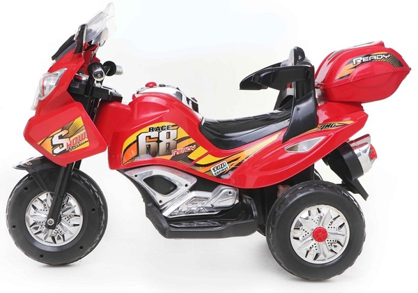 PB378 Electric Ride-On Bike Red