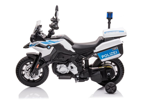 Polizei-Batteriemotor JT5002B Weiß