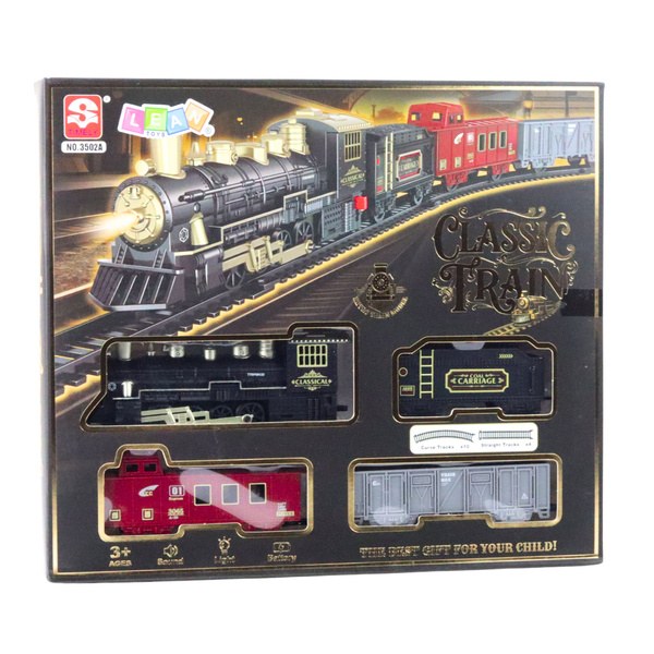 Electric Train Train Locomotive Wagons Tracks Lights Sounds