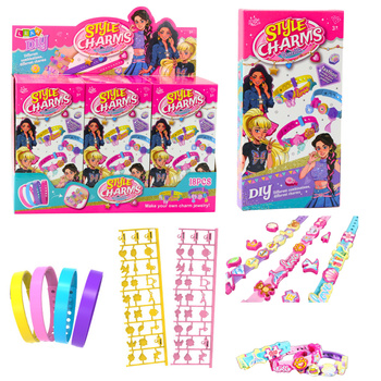 DIY Armband Set Tier Charms 4 verstellbare Armbänder