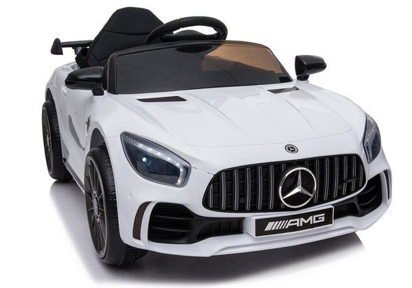 Kinderfahrzeug Mercedes AMG GT R Weiß
