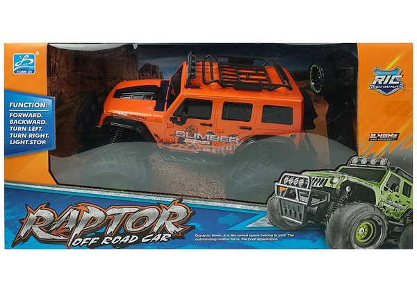 Remote controlled Car Off-road R/C Jeep Orange 2.4G