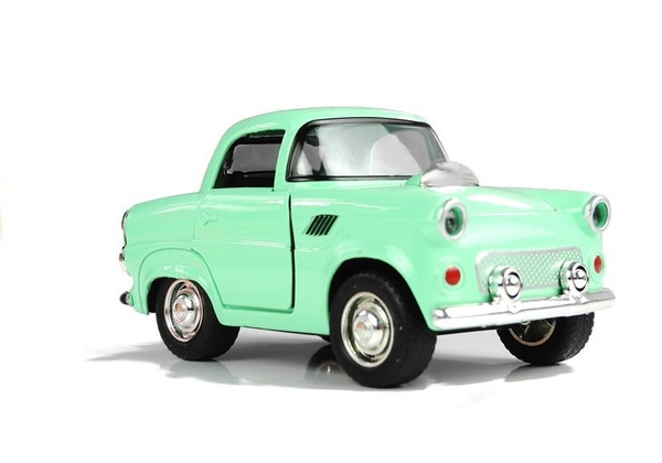 Oldtimer-Metallfahrzeug mit gemischtem Sound