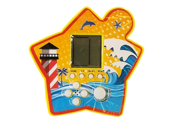 Tetris-Spiel Spielkonsole Tetris Spiel verschiedene Farben