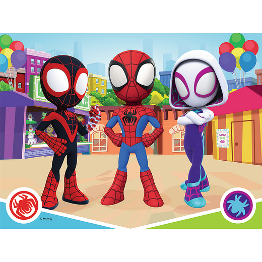 Puzzle - 30 - Przygody Spiday'a i przyjaciół - Trefl 18285