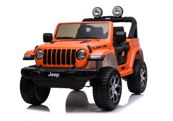Electric Ride On Jeep Rubicon 4x4 Orange
