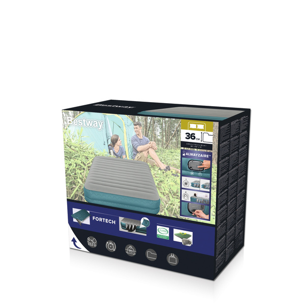 Aufblasbare Matratze, Pumpe 203 x 152 cm Bestway 69078