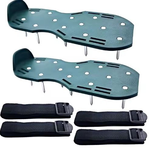 Vertikutierer-Schuhüberzüge mit Grasspikes