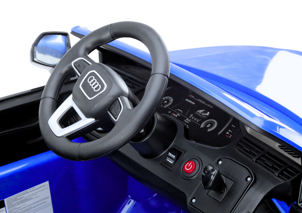 Audi Q7 Blau lackiertes Batterieauto