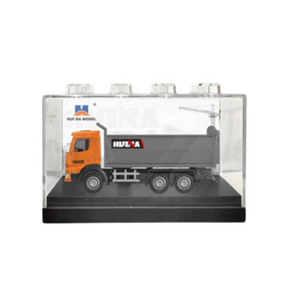 Metall-Muldenkipper zum Sammeln, Modell Huina Orange, 1:80