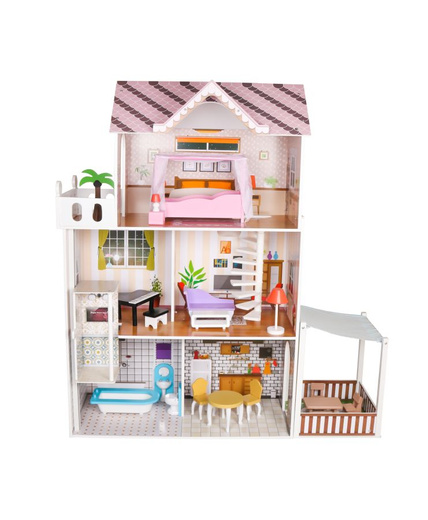 Wooden Dollhouse Villa Marysia