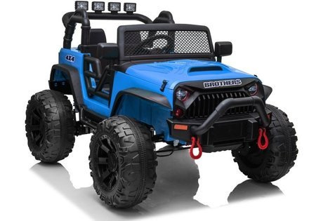 Jeep JC666 Electric Ride On Car Blue Painted