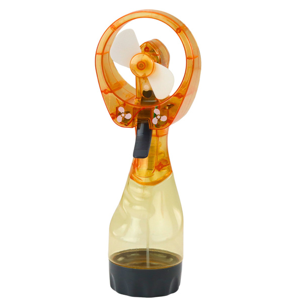 Portable Fan with Battery-Operated Spray Mix