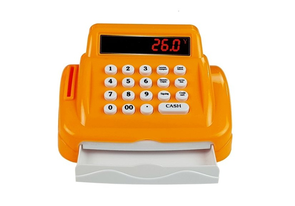 Rosa Wagen mit Registrierkasse Zubehör