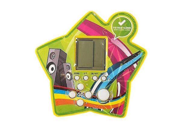Tetris-Spiel Spielkonsole Tetris Spiel verschiedene Farben