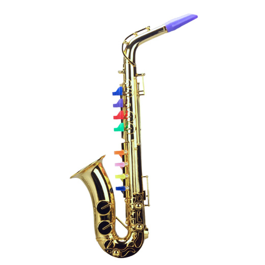 Children's Musical Instrument Toy Saxophone Gold