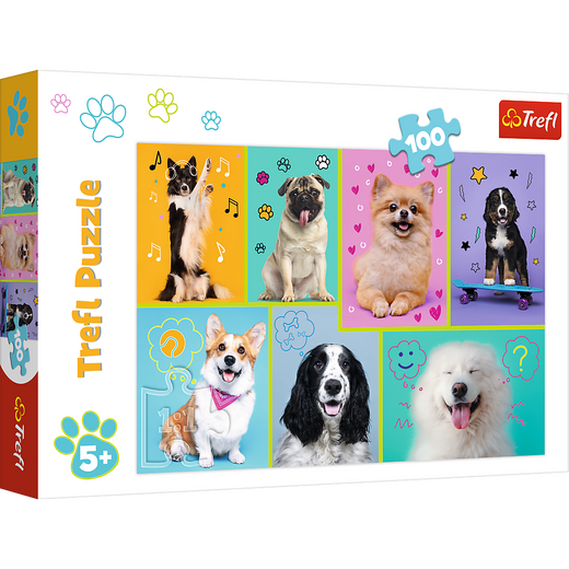 Puzzle - In der Welt der Hunde - Trefl 16421