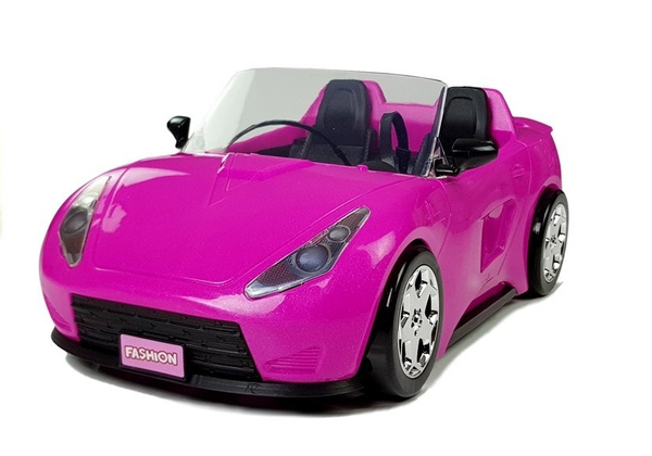 Doll Car Pink Cabriolet 34 cm