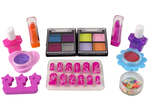 Kinder-Makeup-Set Kofferraum Rosa